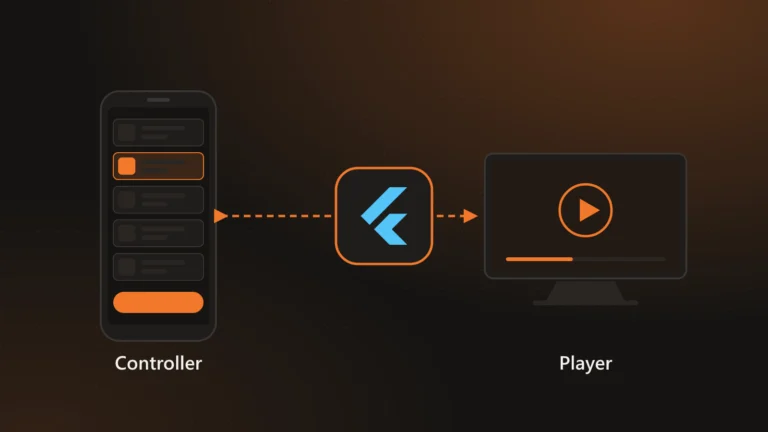 Controller y Player en una sola app Flutter: un modo por dispositivo